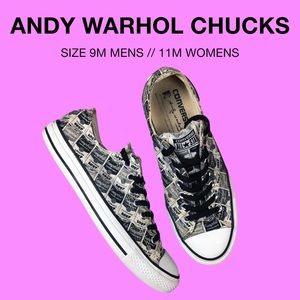 Andy Warhol Converse Chuck Taylor