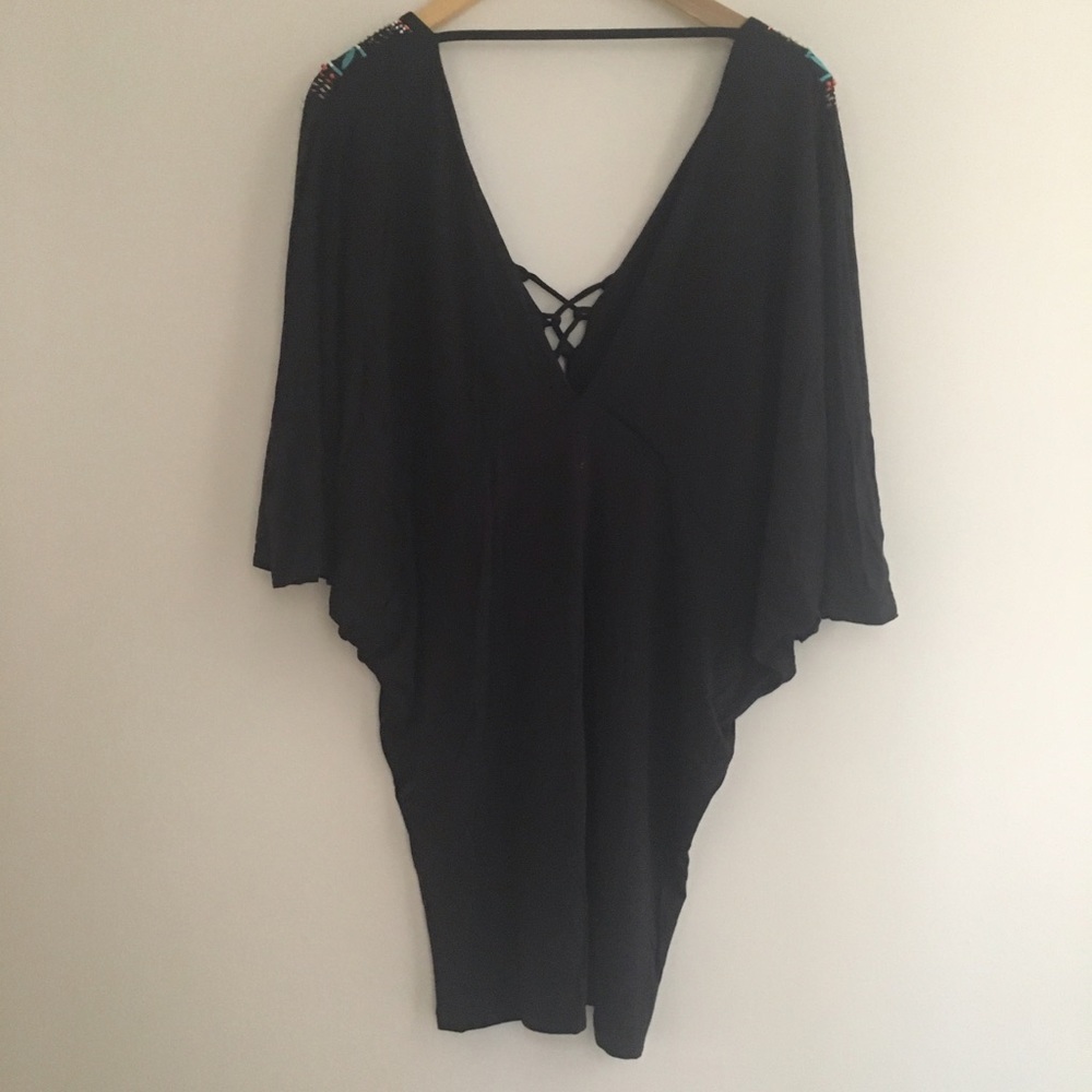 NWT Nanette Lepore Mantra embroidered tunic S - Picture 5 of 5