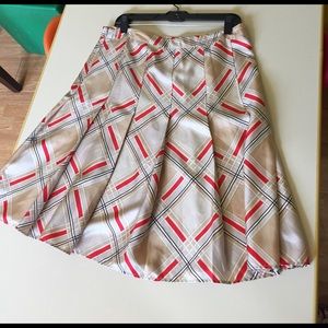 Gap Silk Skirt