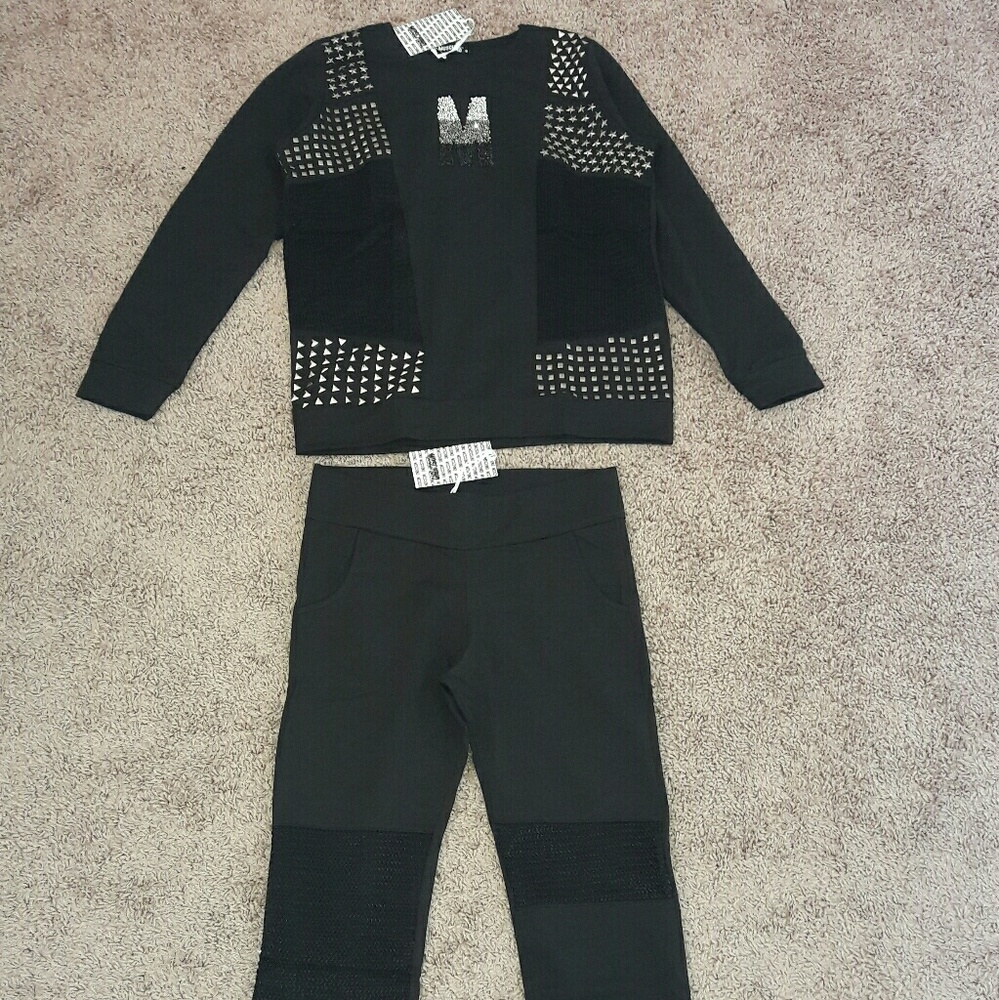 Moschino suit  100% Authentic