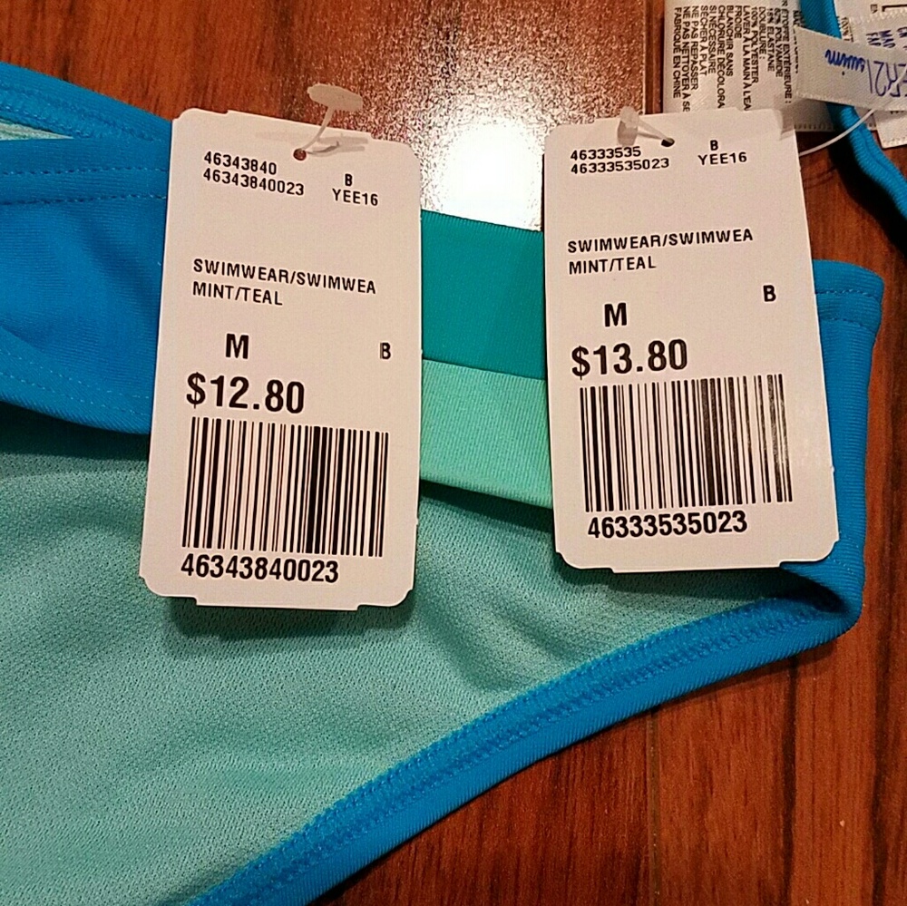 Forever 21 Brand New Top & Bottom Bikini Set - Picture 4 of 4