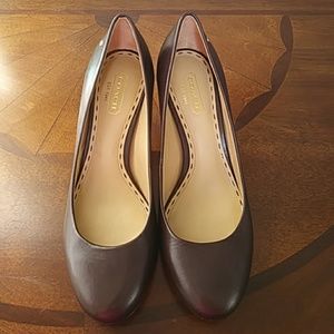 Coach Brown Pumps