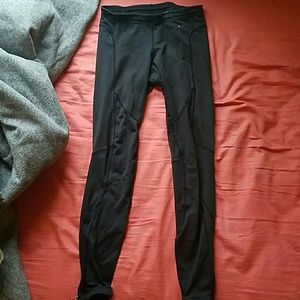 Full length nike zip up leggings