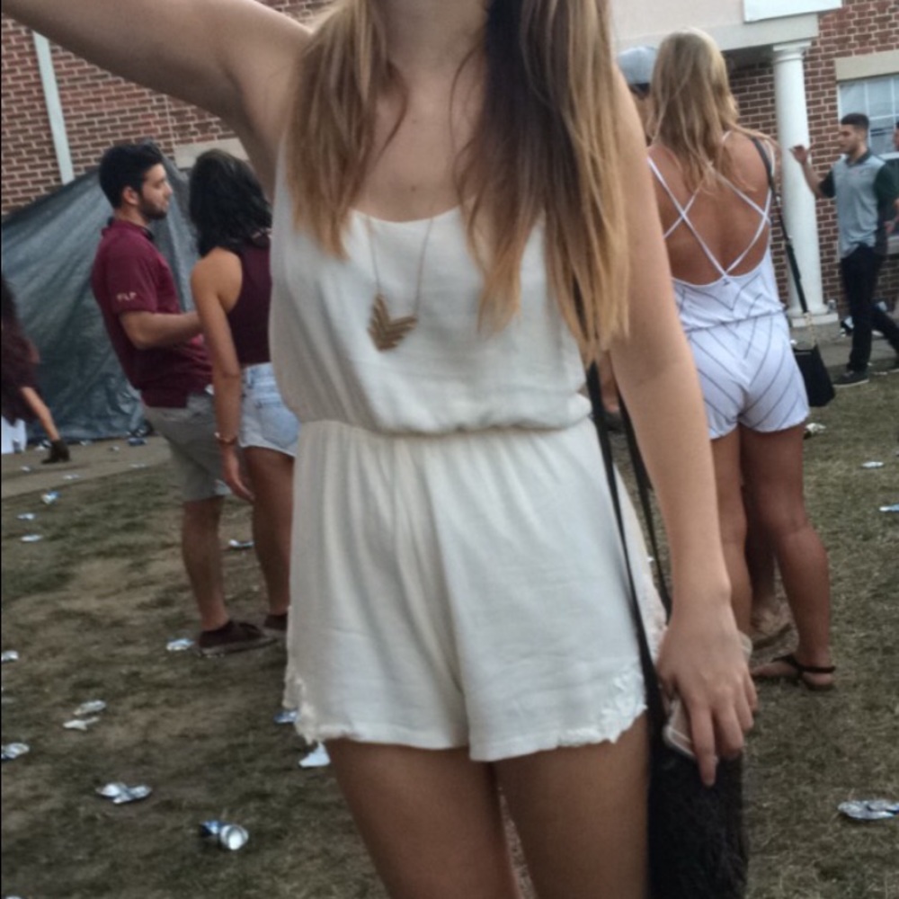 White romper