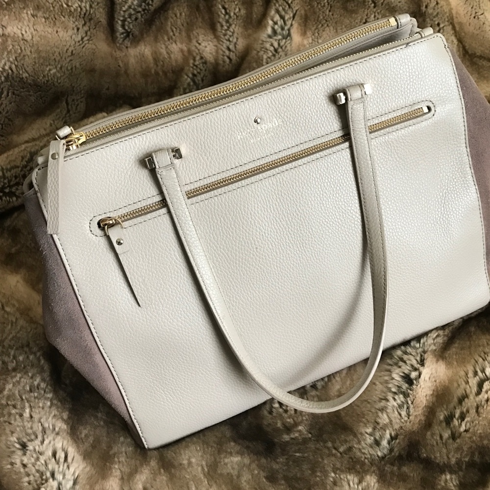 Kate Spade Satchel Handbag - Matthews Drive Suede