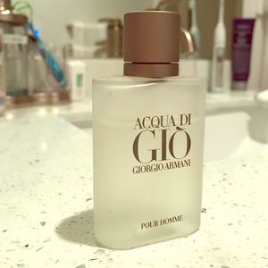 Aqua Di Gio men's cologne - 3/4 remaining