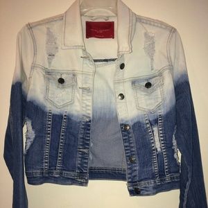 SOLD ON ♏ Stylish Akira Ombre Denim Jacket