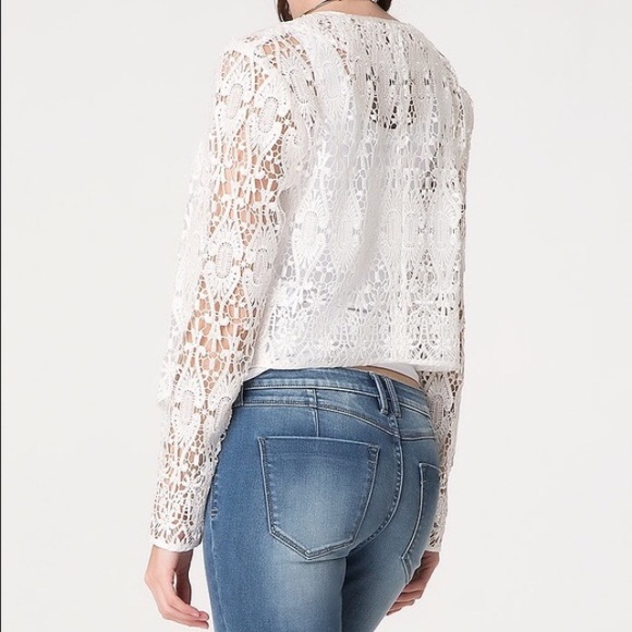 NWT! Bebe crochet lace shrug! - Picture 4 of 4