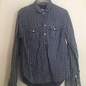 Blue flannel