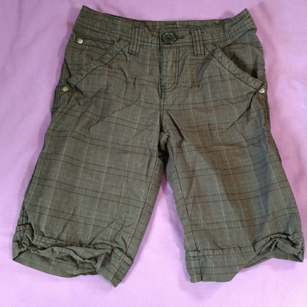 H&M plaid Bermuda shorts