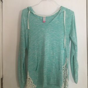 Light blue sweatshirt very light and soft