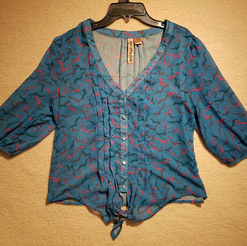 Peasant Crop Shirt