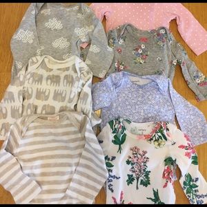 Long Sleeve Onesie Bundle 3 Months