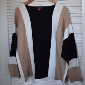 Vince Camuto Color Block Stripe Sweater - New