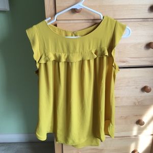 Mustard blouse