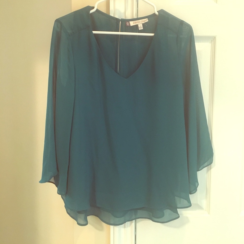Teal Blouse