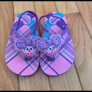 Sesame Street Abby Cadabby Sandals