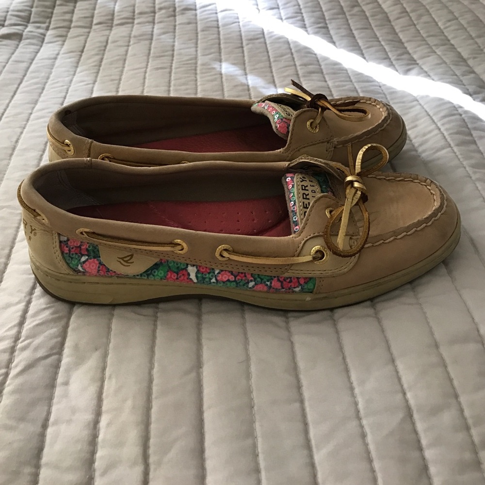 Sperry Top-Sider Angelfish Linen/ Berry Floral