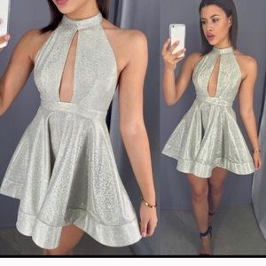 Brand new Blue Sparkly Luxxel dress