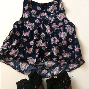 Floral Crop Top