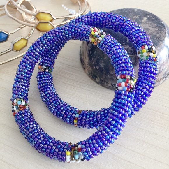 ✨AUTHENTIC Ethnic Beaded Handmade Bracelets ✨ - Picture 3 of 3