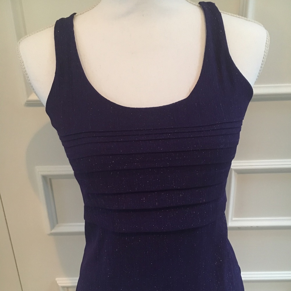 Sparkly purple tank from Express