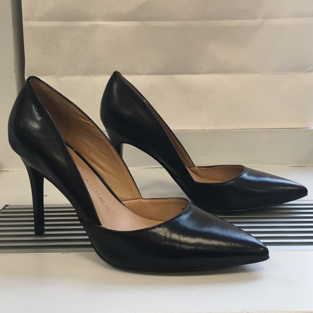 Banana Republic Leather Heels