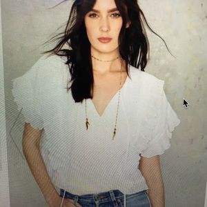 Nasty Gal frilly blouse