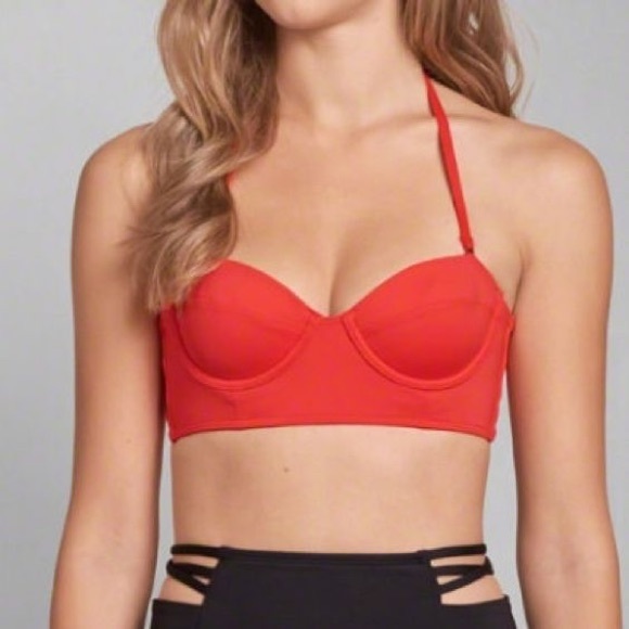 Abercrombie & Fitch Other - Abercrombie red bikini top swim bathing suit small