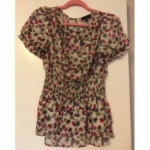 Ted Baker peplum top