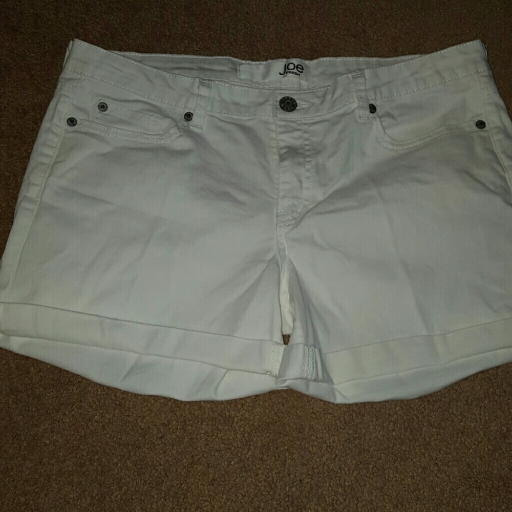 White Shorts