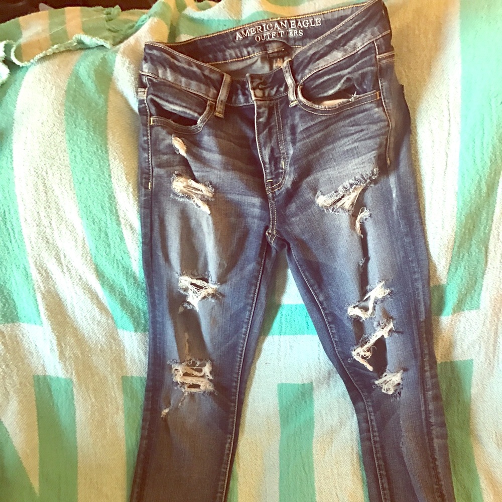 AEO jegging crop