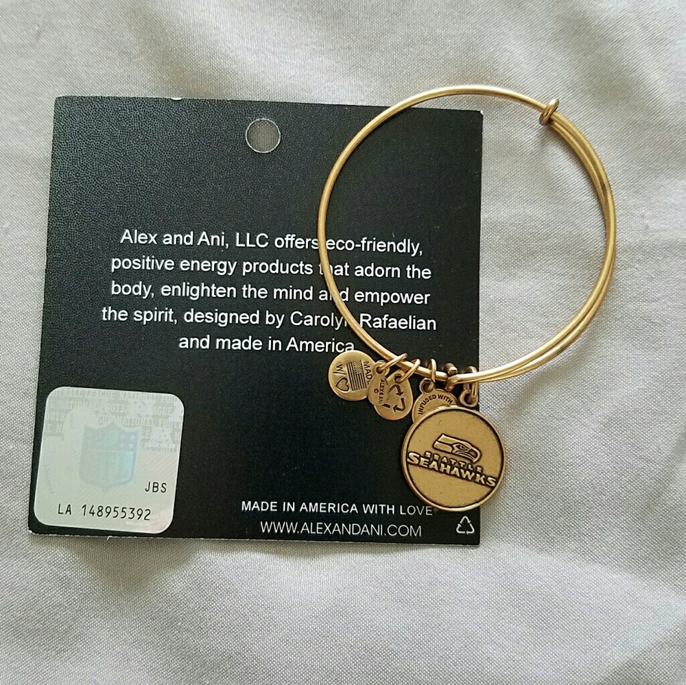 Alexis and Ani Seahawks Bracelet