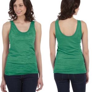 Kelly Green Alternative Apparel Burnout Tank Top