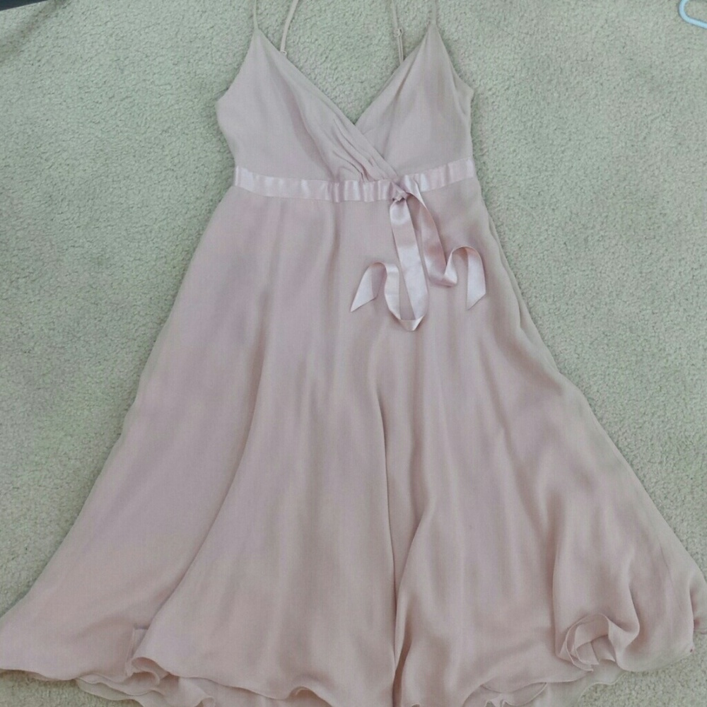 Express 0 short pink dress