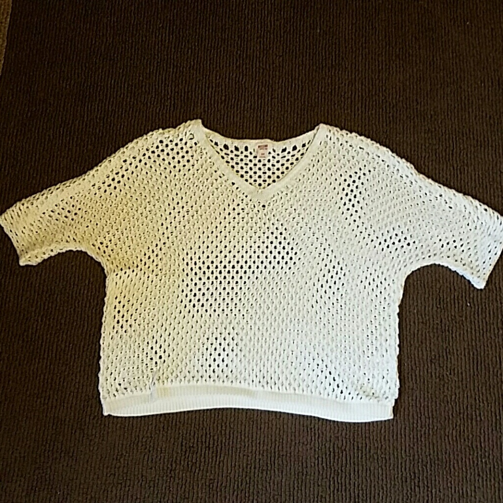 Mossimo large hole sweater