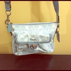 Monogram coach crossbody