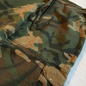 Camo Bling Size L Crops