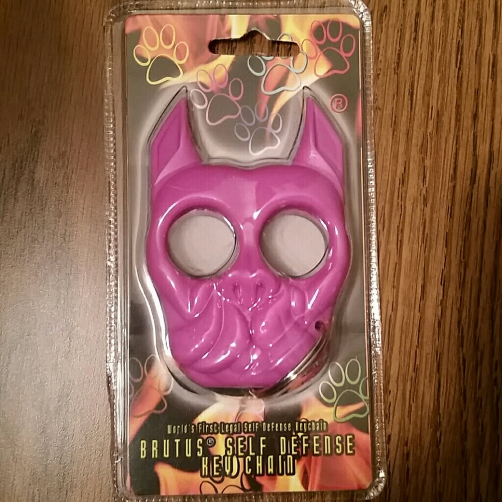 cute bulldog keychain