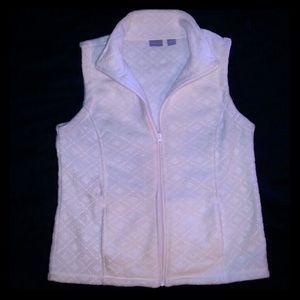 **SOLD** Zippered fleece vest