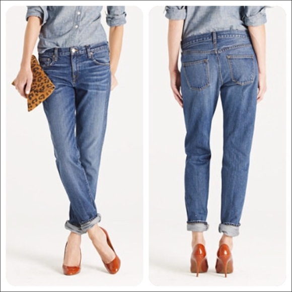 j crew boyfriend jeans