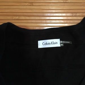 New Calvin Klein Black Dress Size Medium Nwt