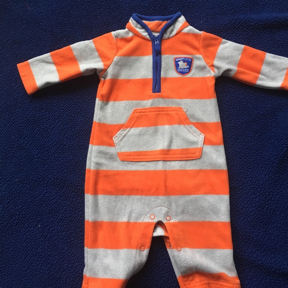 LIKE NEW One piece long onesie