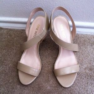 Nine West Nude Heels