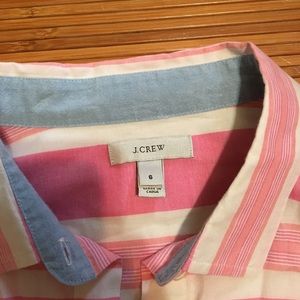 Pink J.Crew button up
