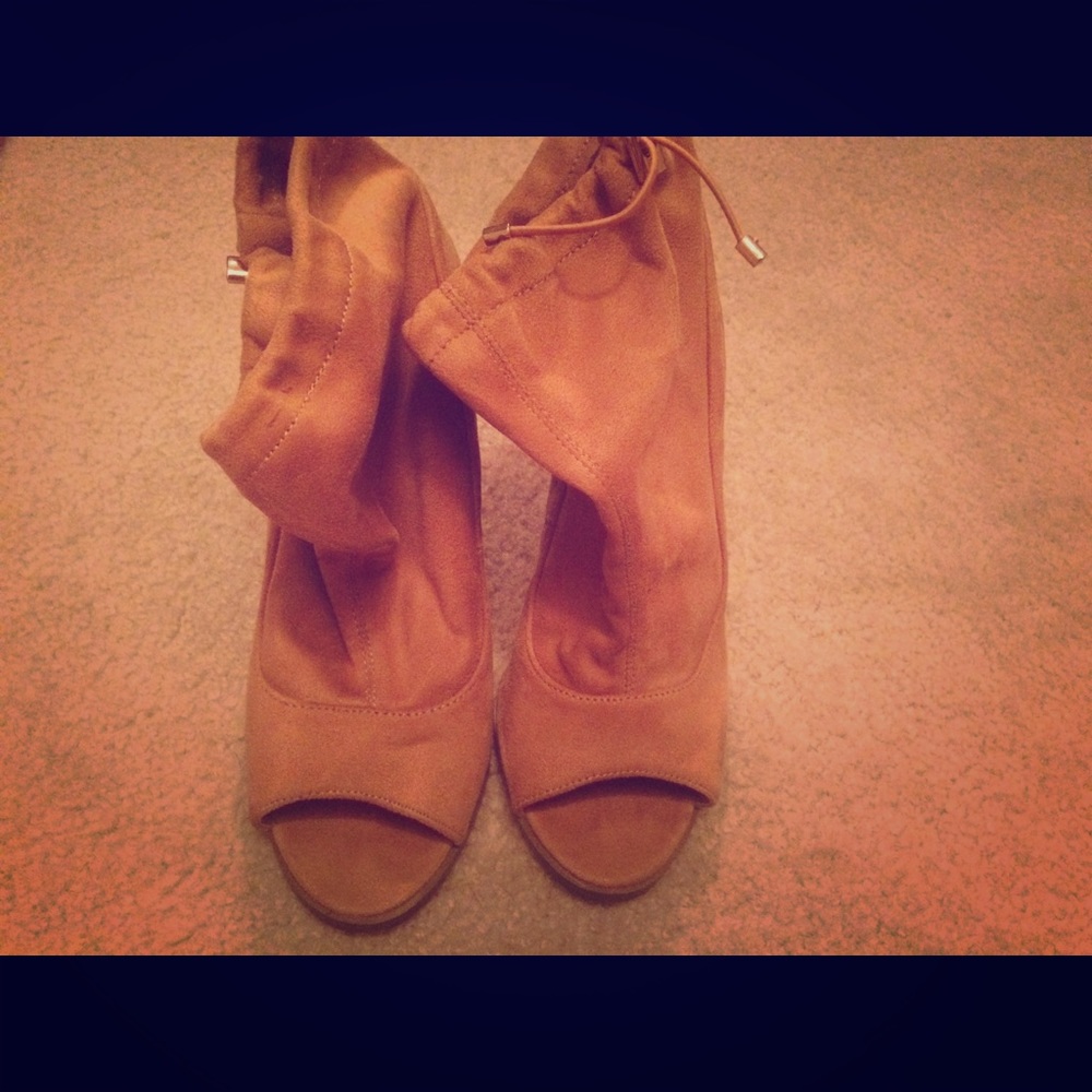 Tan High Heels