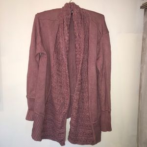 Beautiful Mauve Elliot Lauren Cardi wrap sz S