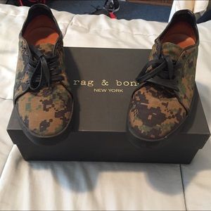 Rag & Bone Kent Lace Camo Sneakers