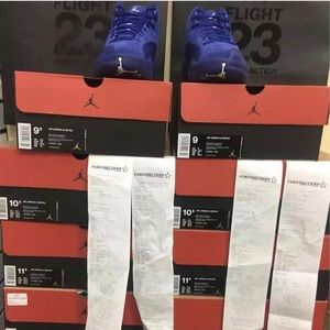 Jordan "Royal Blue" 12's