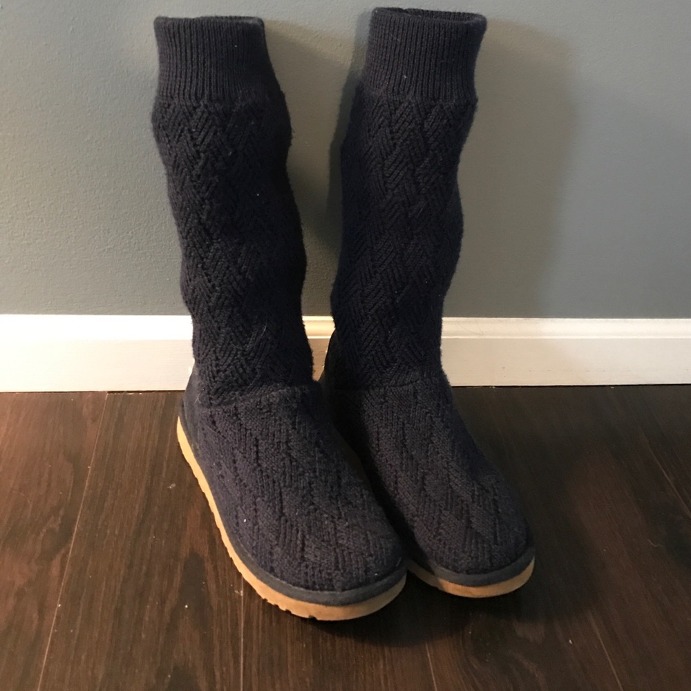 Navy slouch uggs